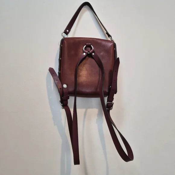 Rag & Bone Atlas Backpack In Burgundy - Picture 4 of 6